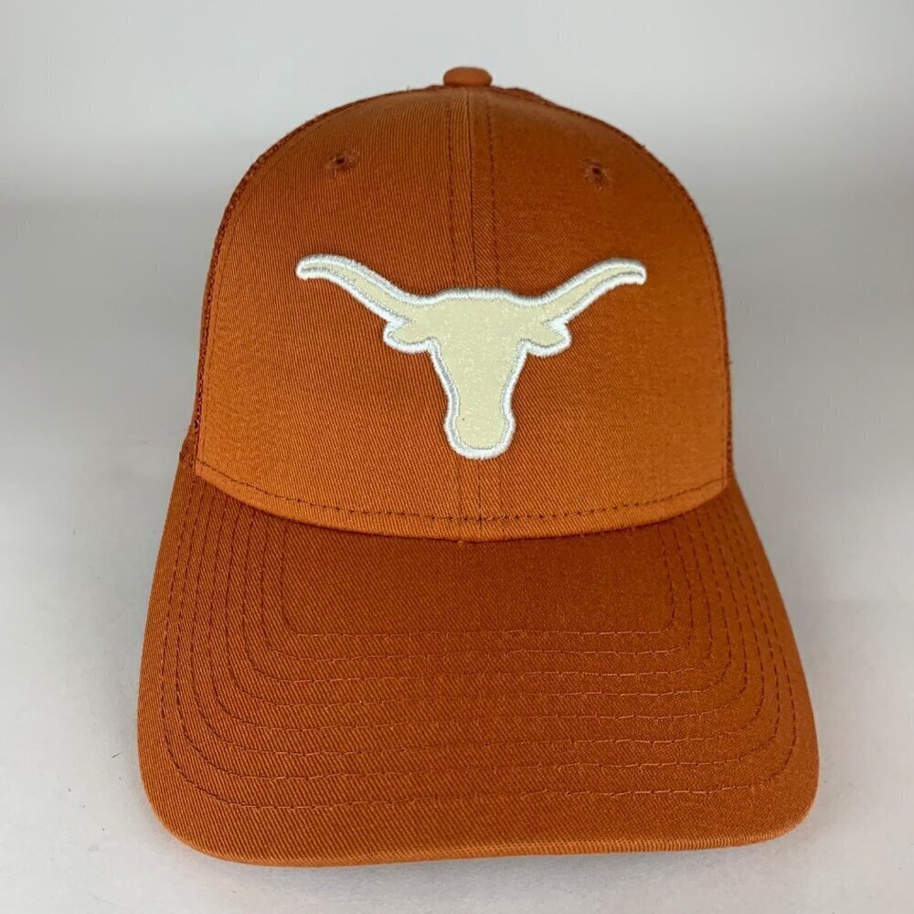 Texas Longhorns Ncaa Womens Orange New Era 9forty Snapback Trucker Hat — image 2 of 6